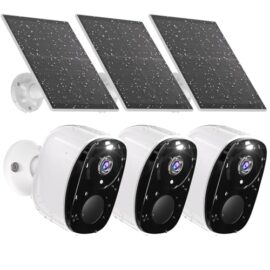 Solar CCTV Cameras (3pcs)