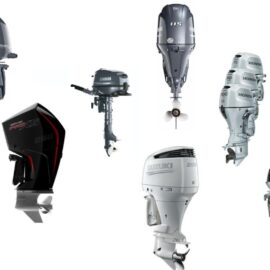 High Speed Powered Motor Boat Engines